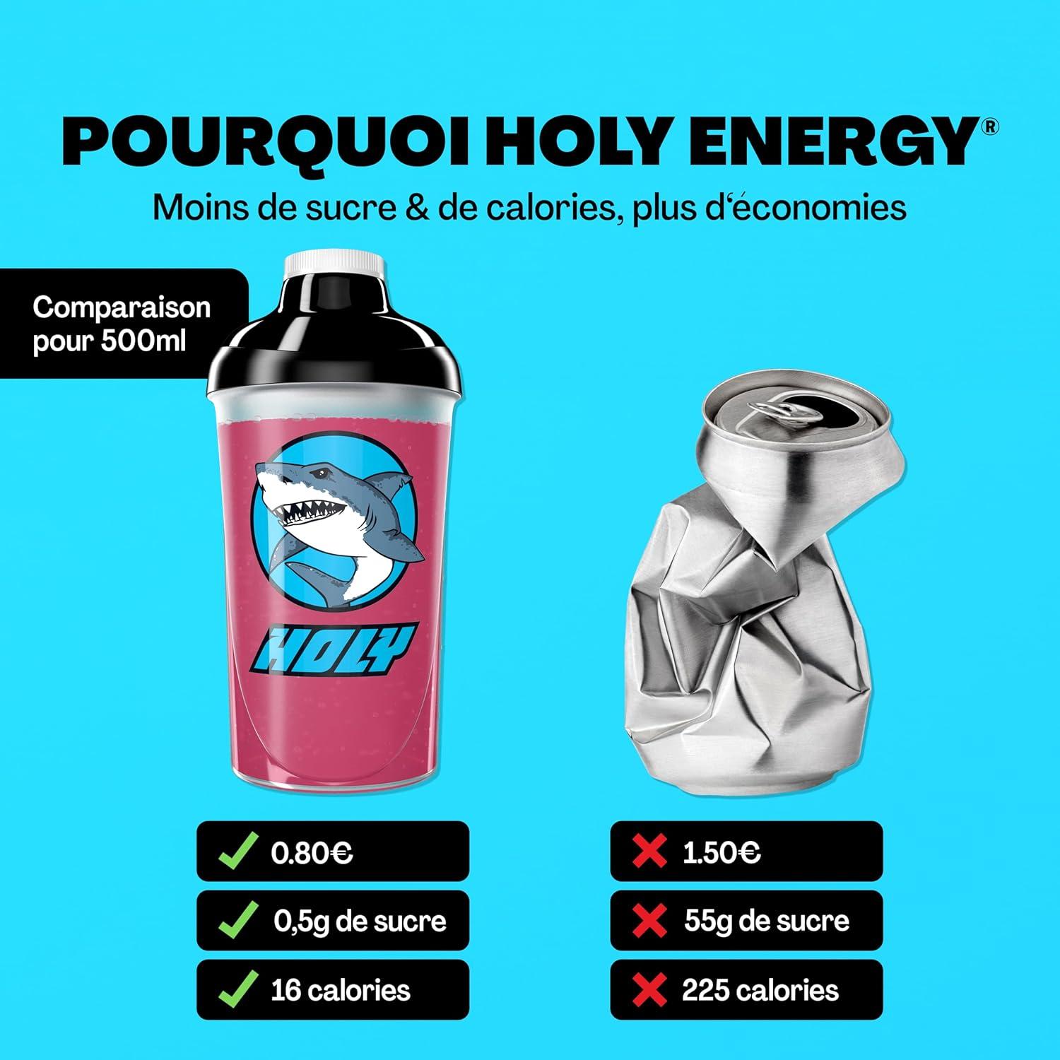 image:imageHOLY Energy Gaming Booster Gorillas Grape avec got de raisin vert en poudre 50 portions avec NewCaff amp extrait de th vert Focus Drink Vegan avec armes de fruits 100 naturelsStrawberry Shark