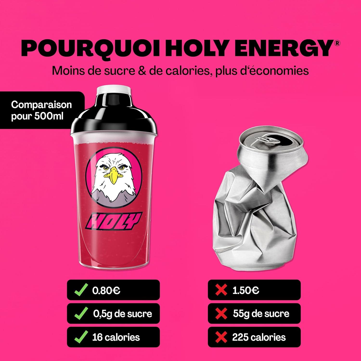 image:imageHOLY Energy Gaming Booster Gorillas Grape avec got de raisin vert en poudre 50 portions avec NewCaff amp extrait de th vert Focus Drink Vegan avec armes de fruits 100 naturelsRaspberry Raptor