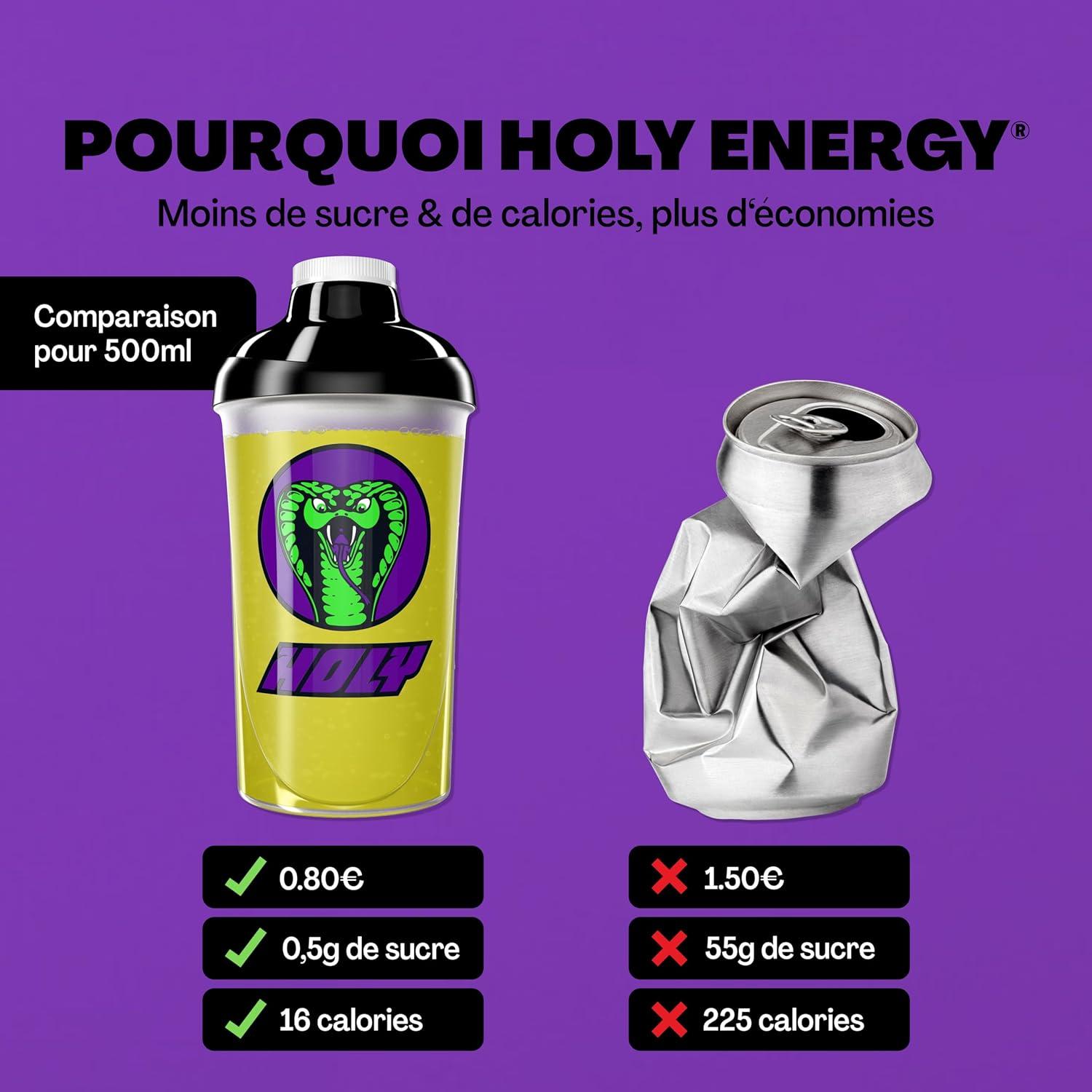 image:imageHOLY Energy Gaming Booster Gorillas Grape avec got de raisin vert en poudre 50 portions avec NewCaff amp extrait de th vert Focus Drink Vegan avec armes de fruits 100 naturelsCitrus Cobra