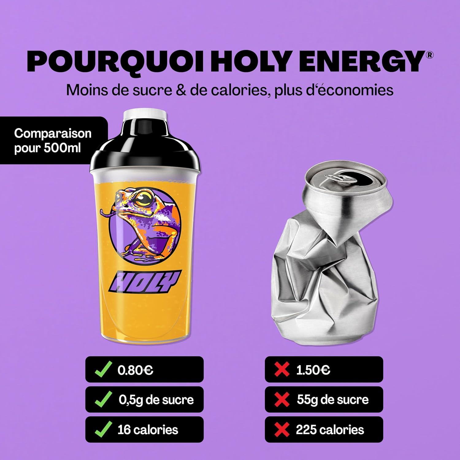 image:imageHOLY Energy Gaming Booster Gorillas Grape avec got de raisin vert en poudre 50 portions avec NewCaff amp extrait de th vert Focus Drink Vegan avec armes de fruits 100 naturelsFruity Frog