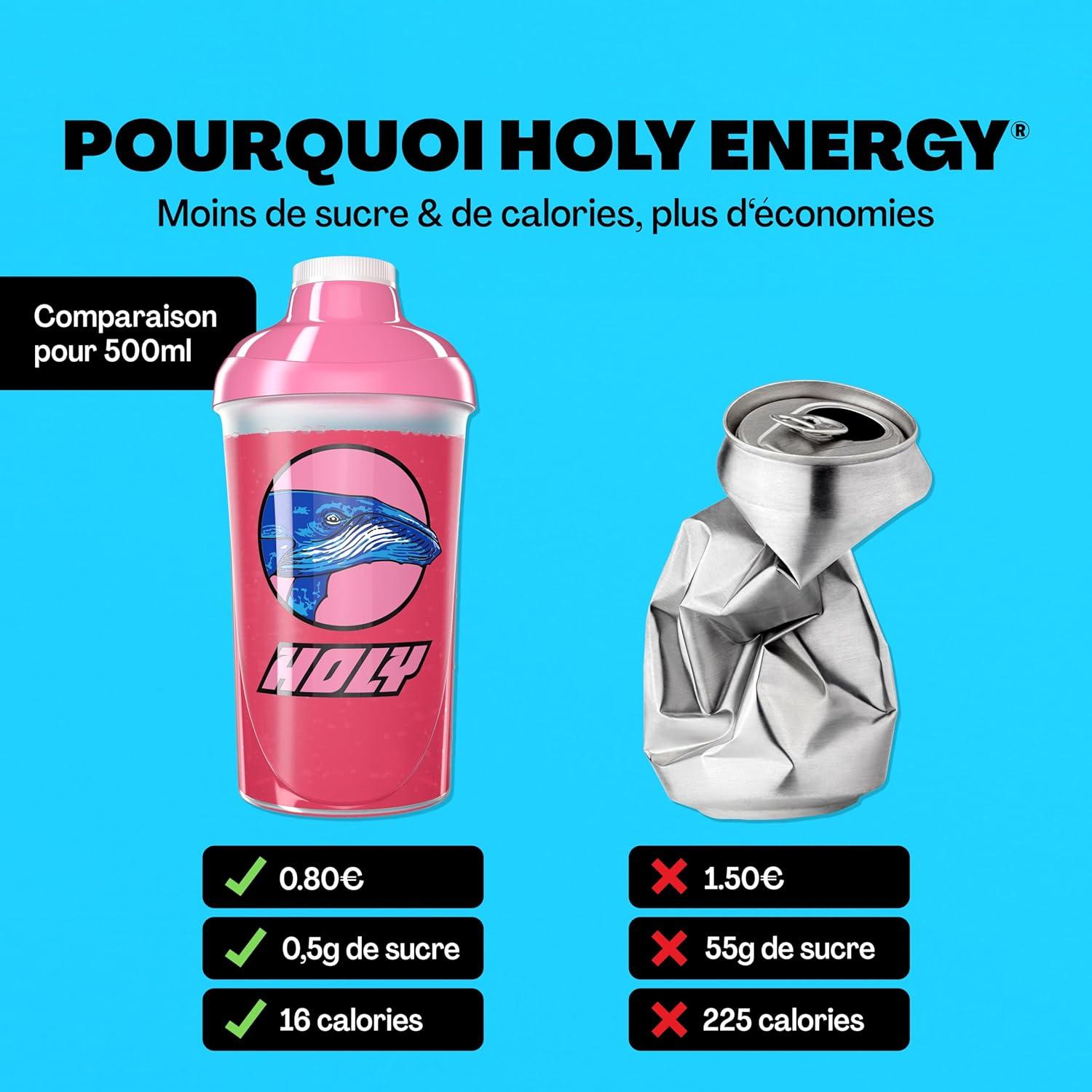 image:imageHOLY Energy Gaming Booster Gorillas Grape avec got de raisin vert en poudre 50 portions avec NewCaff amp extrait de th vert Focus Drink Vegan avec armes de fruits 100 naturelsWatermelon Whale