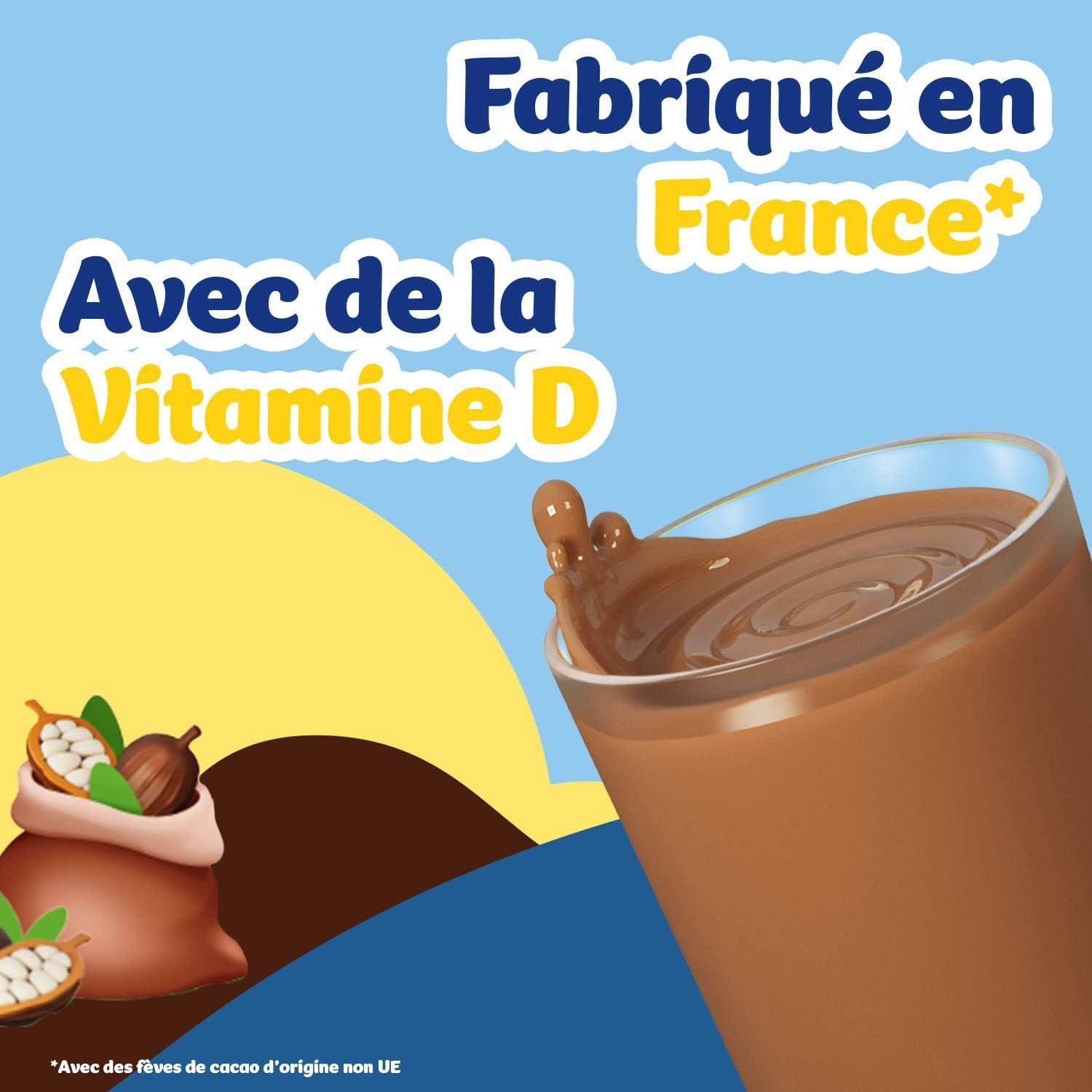 image:imageNESQUIK Chocolat en poudre Moins de sucre 350g350 g Lot de 2