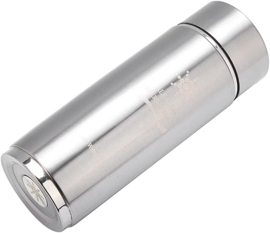 image:imagePwshymi Bouteille Deau Alcaline Purifiante Nanonergie pour Stimuler le Mtabolisme et Amliorer limmunit Flacon en Acier Inoxydable de 400 Ml pour les Amateurs de sant BleuArgent