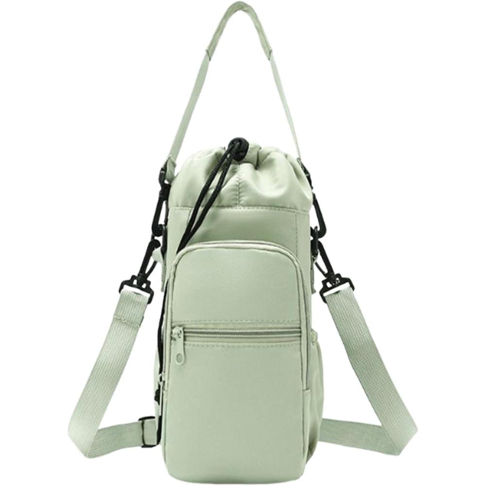 image:imageGnrique Sac Bouteille Deau Housse Isolante avec Poche PorteGourde Isotherme Pour ExtrieurPour Randonne Camping Plage Pche Sports Course Salle De Sport Voyage Femmes Hommes4