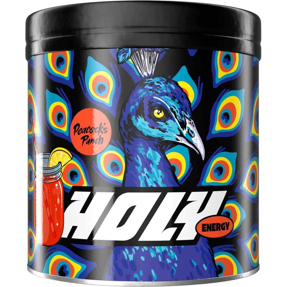 image:imageHOLY Energy Gaming Booster Gorillas Grape avec got de raisin vert en poudre 50 portions avec NewCaff amp extrait de th vert Focus Drink Vegan avec armes de fruits 100 naturelsPeacocks Punch