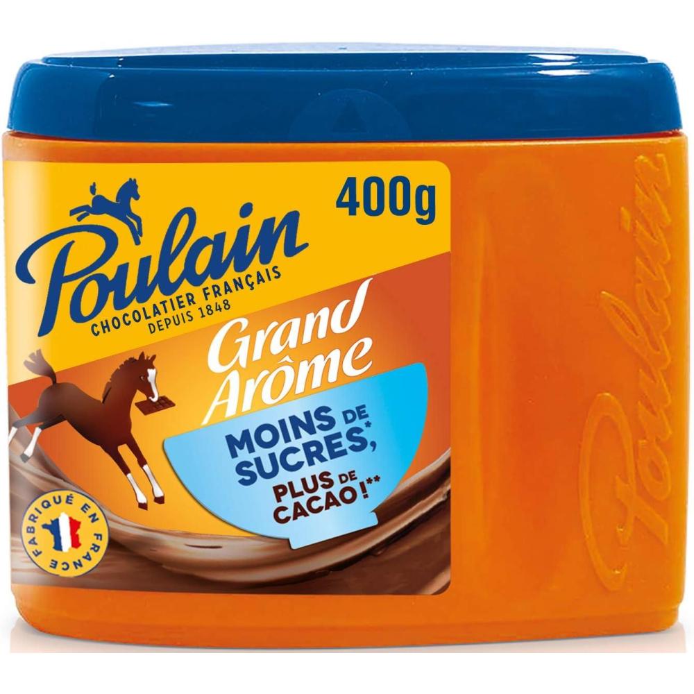 image:imagePoulain Chocolat Grand Arme Moins de Sucre 400 g400 g Lot de 1