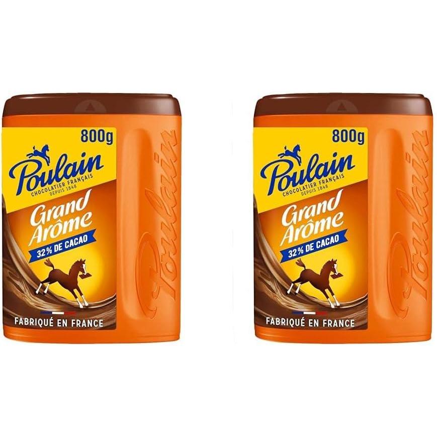 image:imagePoulain Chocolat Grand Arme Moins de Sucre 400 g800 g Lot de 2