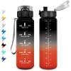 32oz-1000ml | Noir + Rouge