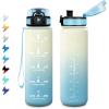 32oz-1000ml | Crème + Bleu Clair