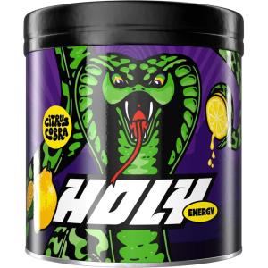 HOLY Energy Gaming Booster &lsquo;Gorillas Grape&rsquo; avec goût de raisin vert en poudre| 50 portions avec NewCaff & extrait de thé vert | Focus Drink | Vegan avec arômes de fruits 100% naturels(Citrus Cobra)