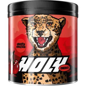 HOLY Energy Gaming Booster &lsquo;Gorillas Grape&rsquo; avec goût de raisin vert en poudre| 50 portions avec NewCaff & extrait de thé vert | Focus Drink | Vegan avec arômes de fruits 100% naturels(Cherry Cheetah)