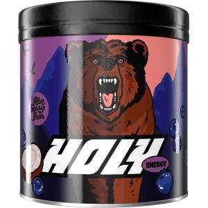 HOLY Energy Gaming Booster &lsquo;Gorillas Grape&rsquo; avec goût de raisin vert en poudre| 50 portions avec NewCaff & extrait de thé vert | Focus Drink | Vegan avec arômes de fruits 100% naturels(Blueberry Bear)