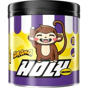 HOLY Milkshake Caramel – 50 portions avec vitamines B, C et D et arômes 100% naturels – sans sucre, sans caféine et vegan – poudre pour milkshake hypocalorique au goût caramel(Banana)