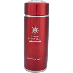 Pwshymi Bouteille D&rsquo;eau Alcaline Purifiante à Nanoénergie pour Stimuler le Métabolisme et Améliorer l&rsquo;immunité, Flacon en Acier Inoxydable de 400 Ml pour les Amateurs de santé (Bleu)(Rouge)