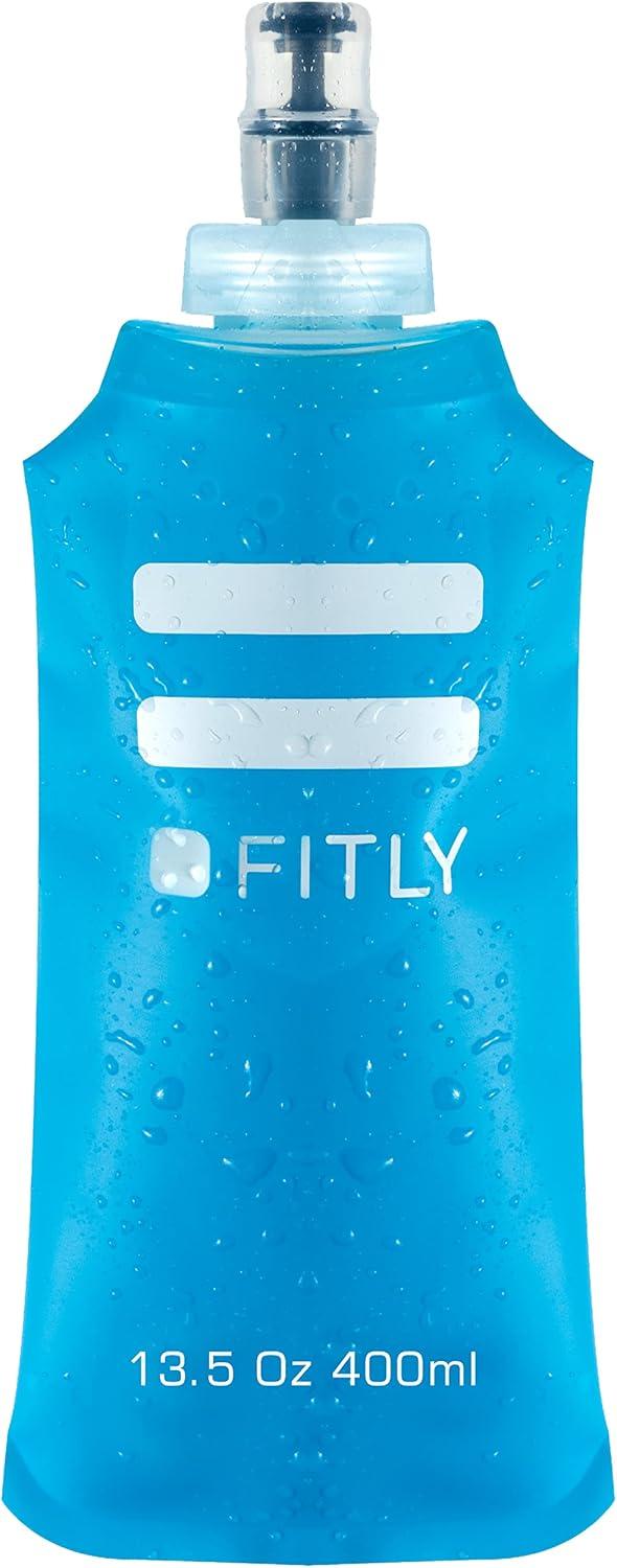 image:imageFITLY Soft Flask pour Sac dHydratation Idal pour Le Running vlo randonne Gourde SoupleBleu