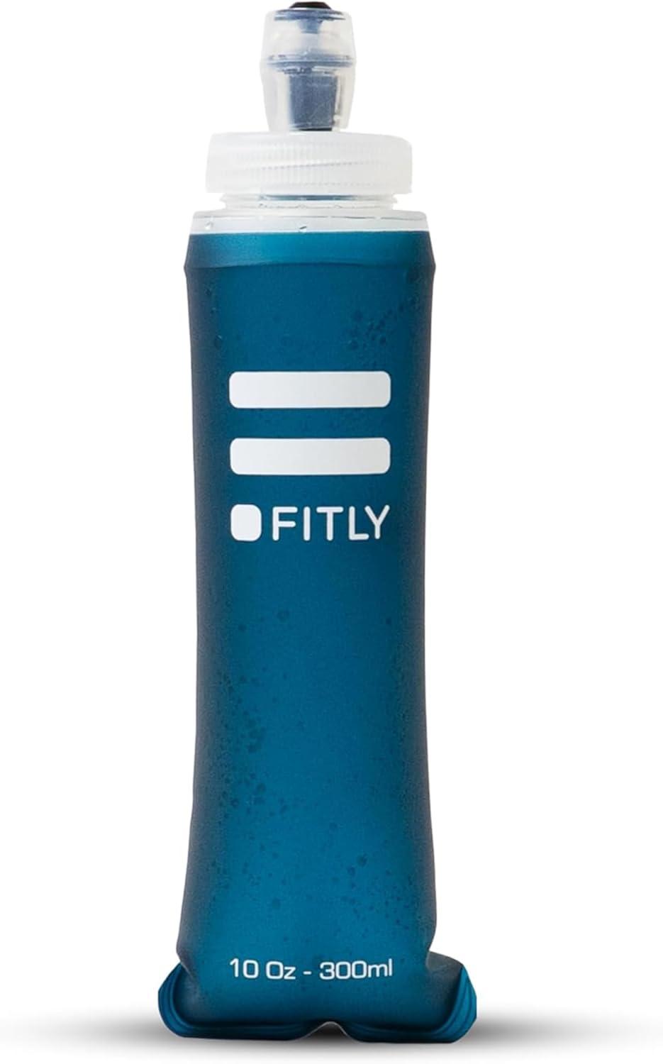 image:imageFITLY Soft Flask pour Sac dHydratation Idal pour Le Running vlo randonne Gourde SoupleBleu Ptrole