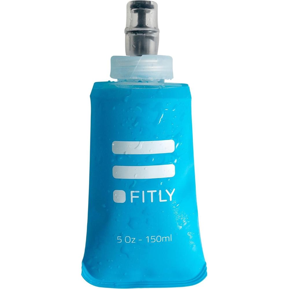 image:imageFITLY Soft Flask pour Sac dHydratation Idal pour Le Running vlo randonne Gourde SoupleBleu