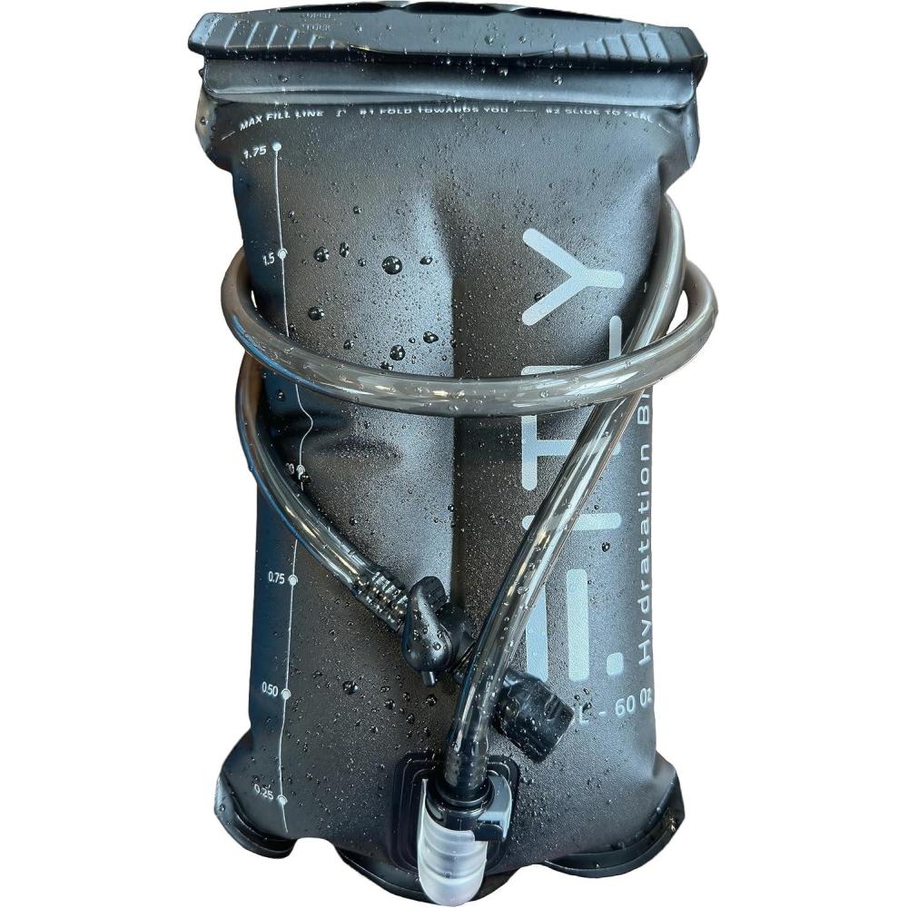 image:imageFITLY Soft Flask pour Sac dHydratation Idal pour Le Running vlo randonne Gourde SoupleNoir