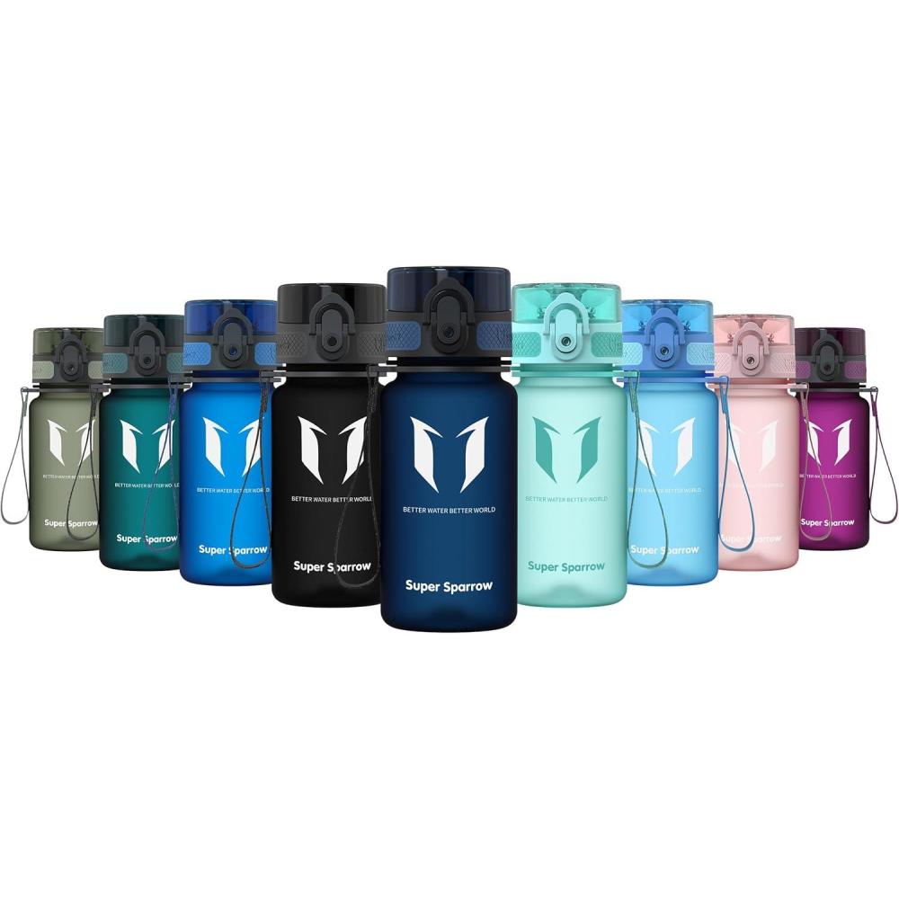 image:imageSuper Sparrow Bouteille deau Gourde 350ml500ml750ml1000ml sans BPA Convient pour Le Sport la randonne lcole Le Bureau en Plein airMyrtilles