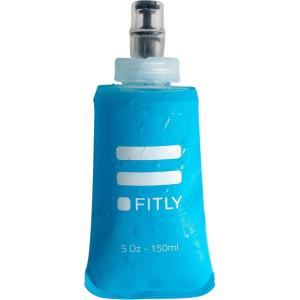 FITLY Soft Flask pour Sac d&rsquo;Hydratation – Idéal pour Le Running, vélo, randonnée – Gourde Souple(Bleu)