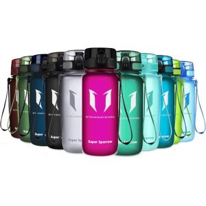 Super Sparrow Bouteille d&rsquo;eau – Gourde – 350ml/500ml/750ml/1000ml – sans BPA – Convient pour Le Sport, la randonnée, l&rsquo;école, Le Bureau, en Plein air(Fuchsia)