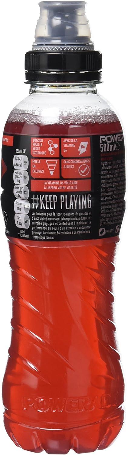 image:image12 boissons nergisantes Powerade Limone Bevanda energetica citron 50 clCerise