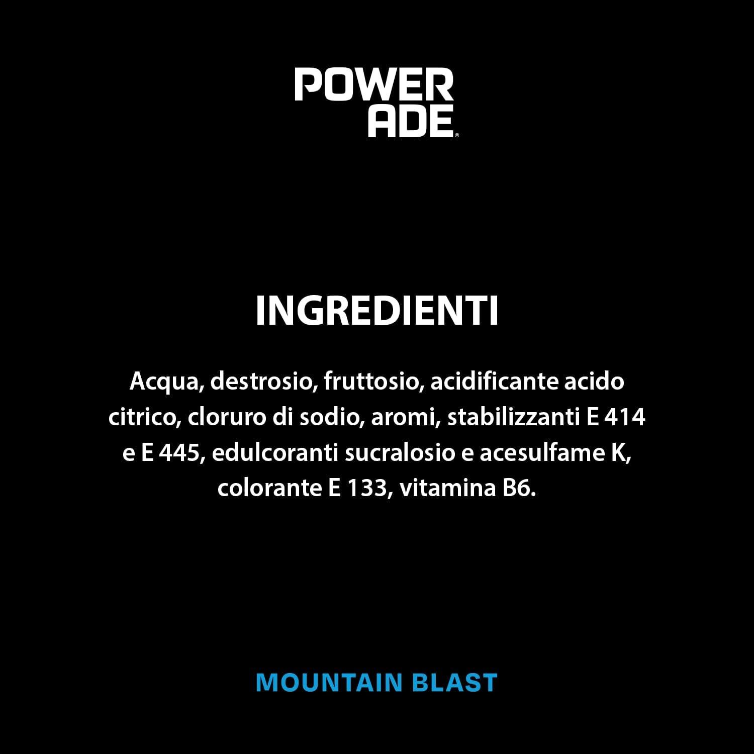 image:image12 boissons nergisantes Powerade Limone Bevanda energetica citron 50 clCitron