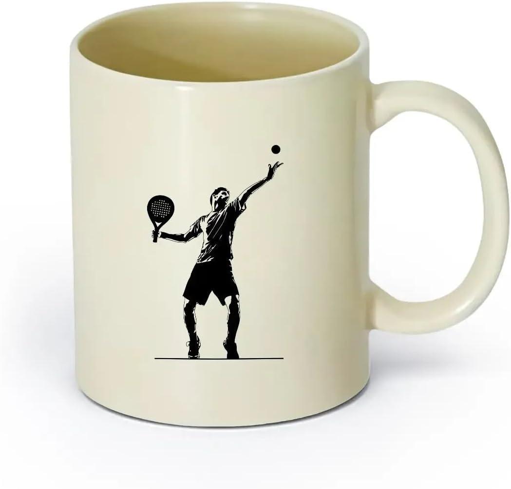 image:imageCaf et boissons chaudes Logo des joueurs de volleyball jeu dquipe sportive 11oz320ml Cadeau humoristique pour les amateurs de caf les collgues et les amis VertS07980