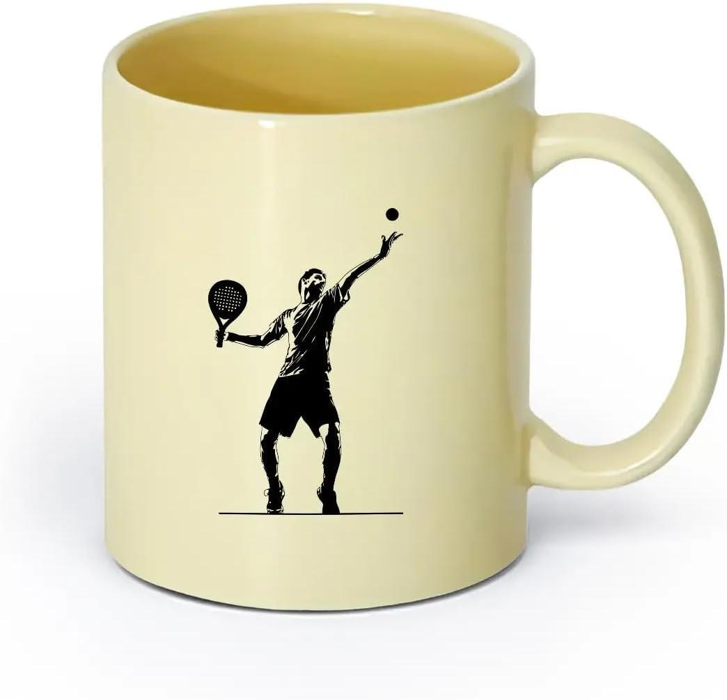image:imageCaf et boissons chaudes Logo des joueurs de volleyball jeu dquipe sportive 11oz320ml Cadeau humoristique pour les amateurs de caf les collgues et les amis VertS07980