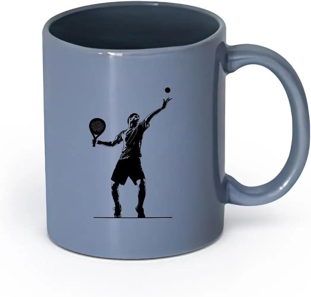 image:imageCaf et boissons chaudes Logo des joueurs de volleyball jeu dquipe sportive 11oz320ml Cadeau humoristique pour les amateurs de caf les collgues et les amis VertS07980