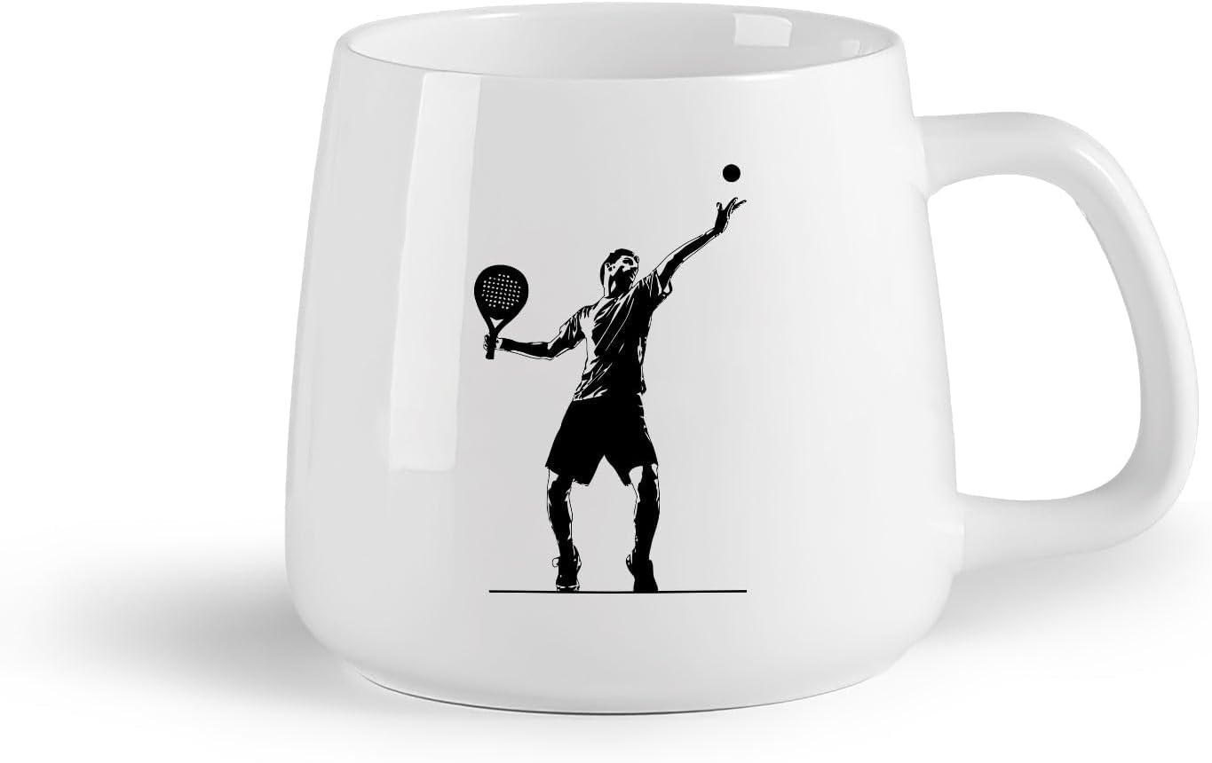 image:imageCaf et boissons chaudes Logo des joueurs de volleyball jeu dquipe sportive 11oz320ml Cadeau humoristique pour les amateurs de caf les collgues et les amis VertS07980