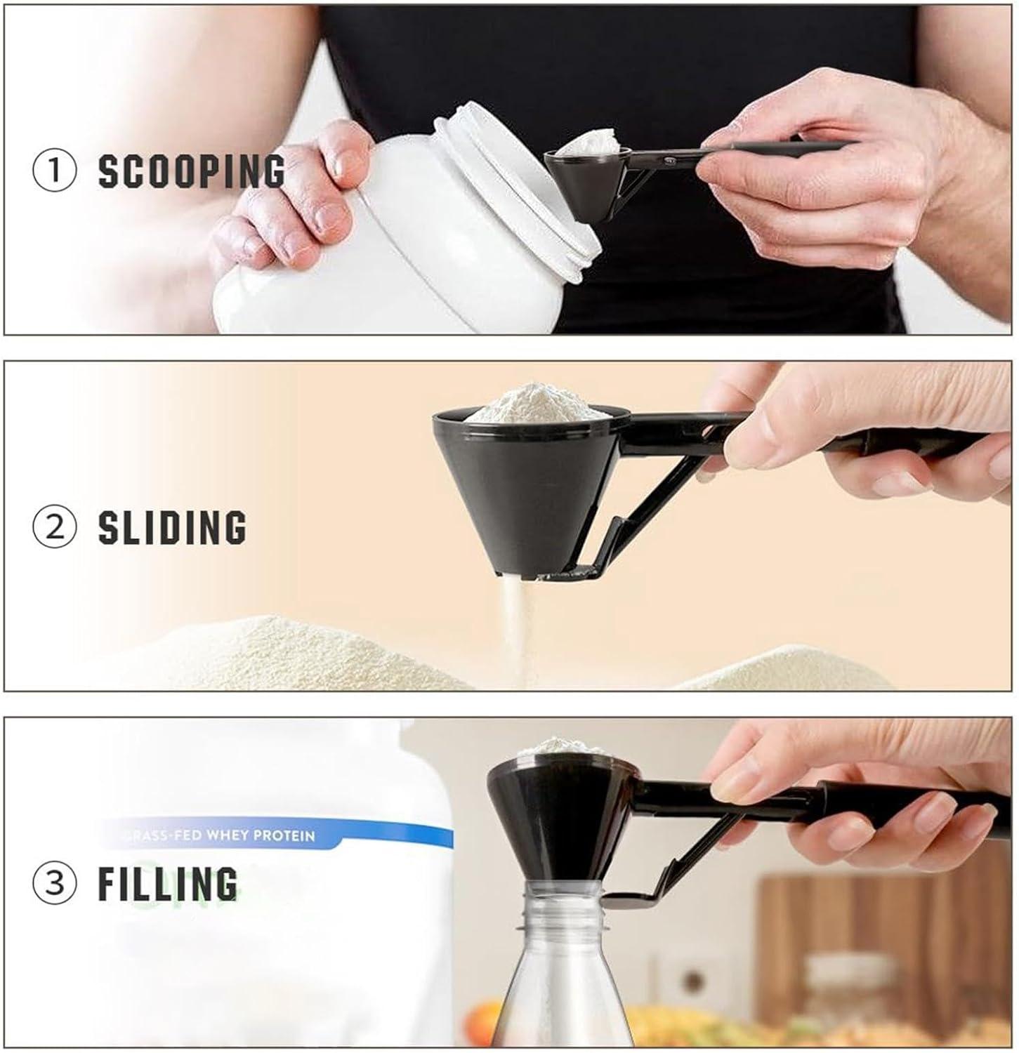 image:imageCuillre mesurer Outil de cuisine rutilisable pour entranement boissons sportives formule en poudre