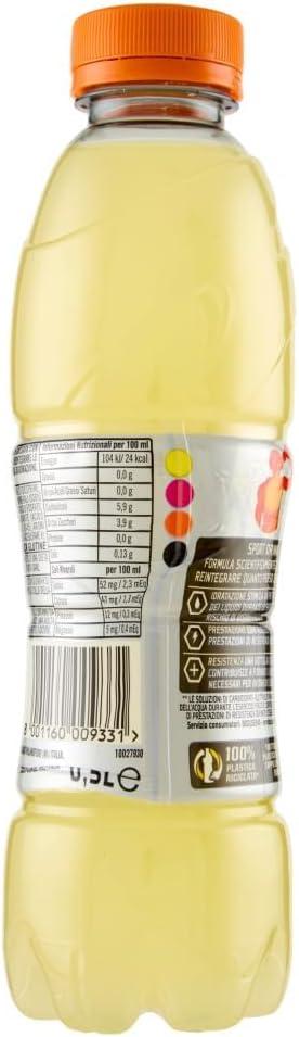 image:imageItalian Gourmet Boisson isotonique pour le sport au citron 24 x 500 ml Boisson lectrolytique pour le sport lentranement le fitness lhydratation Emballage individuel Polpa Italian Gourmet