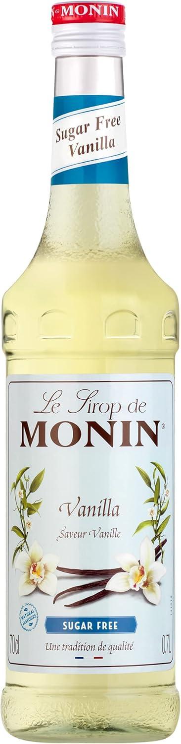 image:imageMONIN Assortiment Vanille amp Noisette Sans Sucre Pour Caf Chocolat Chaud Capuccino ou Latte Armes Naturels Bouteille en Verre 2 x 70 cl