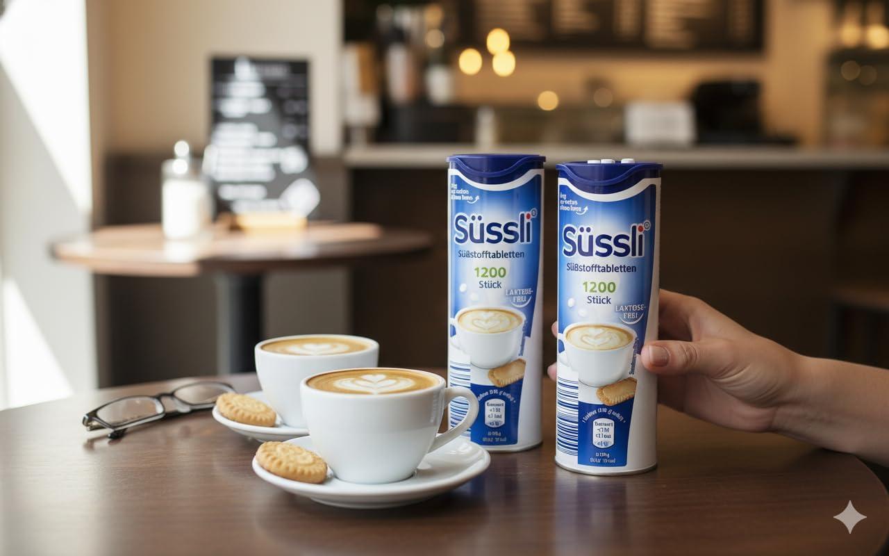 image:imageSssli dulcorant en Comprims 0 Calorie 2400 morceaux de sucre lots de 2 paquets Pour Caf Th et Boissons Sans Lactose