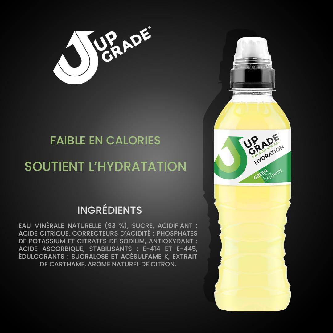 image:imageUPGRADE Boisson Sportive Hydratation Saveur Citron Faible en Calories 50cl Pack de 12