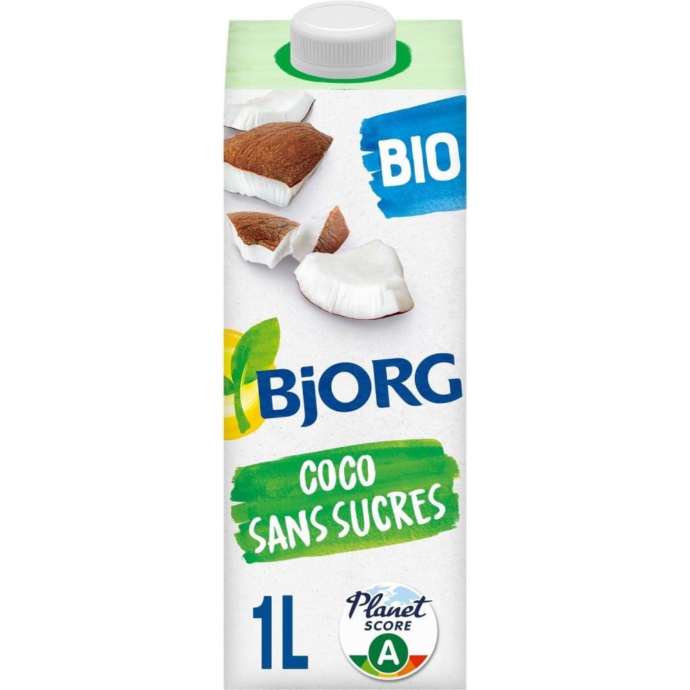 image:imageBjorg Boisson coco sans sucres  La brique de 1L
