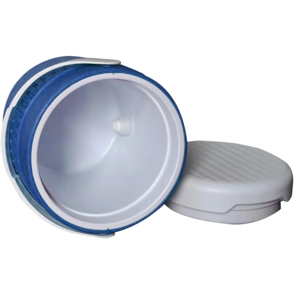 image:imageDistributeur De Boissons Sportives  Bouteille Isotherme Performance  Conteneur DEau Isol avec Bec Verseur Intgr Parfait pour Camping Randonne Escalade PiqueNique amp SportsBlue