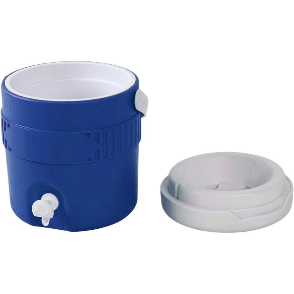 image:imageDistributeur de boissons sportives  Serveur de boissons pour boissons de 38 litres  38 litres serveur de boissons  Conteneur de boissons portables pour vnements extrieurs campingBleu