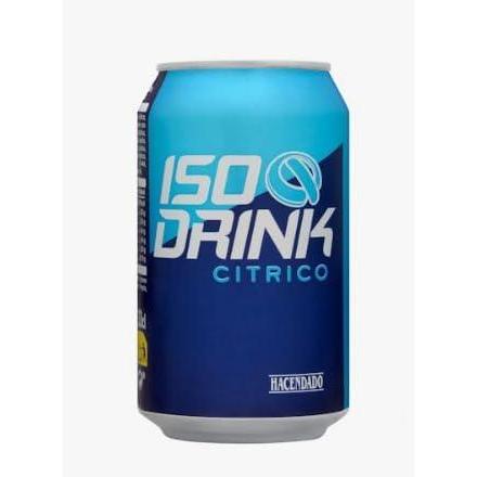 image:imageHacendado  Iso Drink Boisson Isotonique Saveur Agrumes Lot de 9 Canettes de 330 ml Total 297L  Hydratation Sportive et nergie