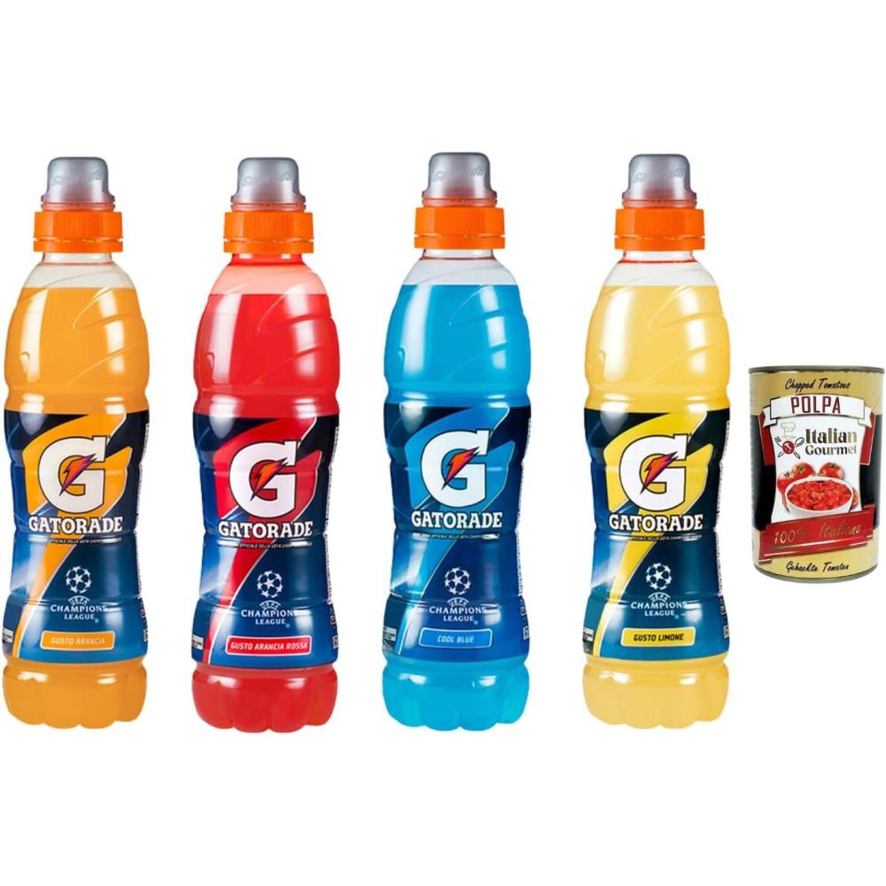 image:imageItalian Gourmet Boisson isotonique pour le sport Mlange de 4 varits 48 500 ml Boisson lectrolytique pour lnergie et la performance Boisson hydratante pour le sport Italian Gourmet Polpa