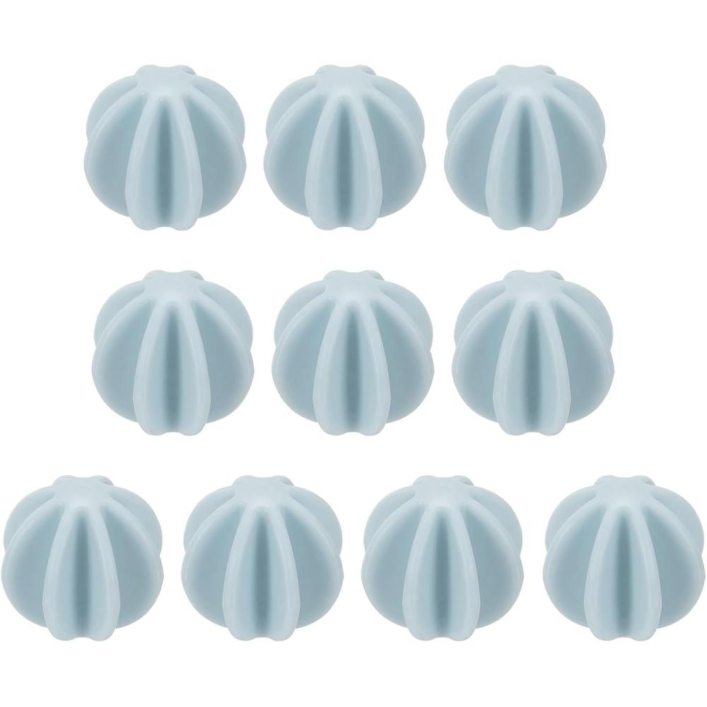 image:imagesourcing map Lot de 10 boules shaker en plastique de 46 cm pour mlanger les protines les boissons sportives TransparentBleu