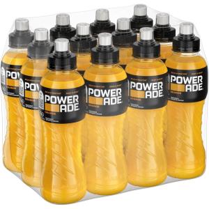 12 boissons énergisantes Powerade Limone Bevanda energetica citron 50 cl(orange)