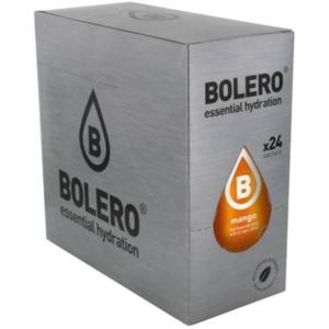 Bolero, 24 x boissons de 9 g au goût de mangue – Préparation instantanée pour les boissons à la stévia et à la vitamine C, sans sucre.