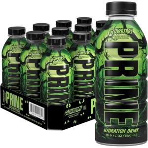 Prime Hydration Logan Paul & KSI Glowberry Lot de 12 boissons sportives 500 ml(Schokolade)