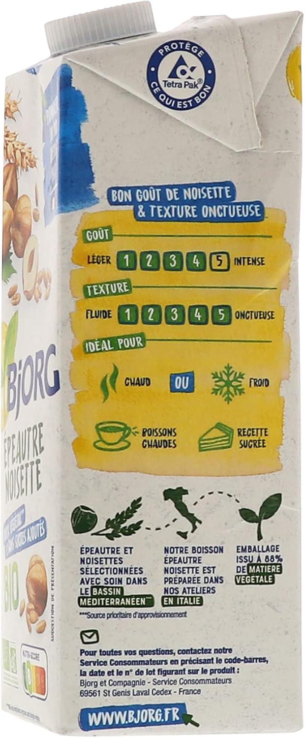 image:imageBjorg Boisson peautre Noisette Boisson vgtale Bio Sans sucres ajouts 1 LEpeautre Noisette