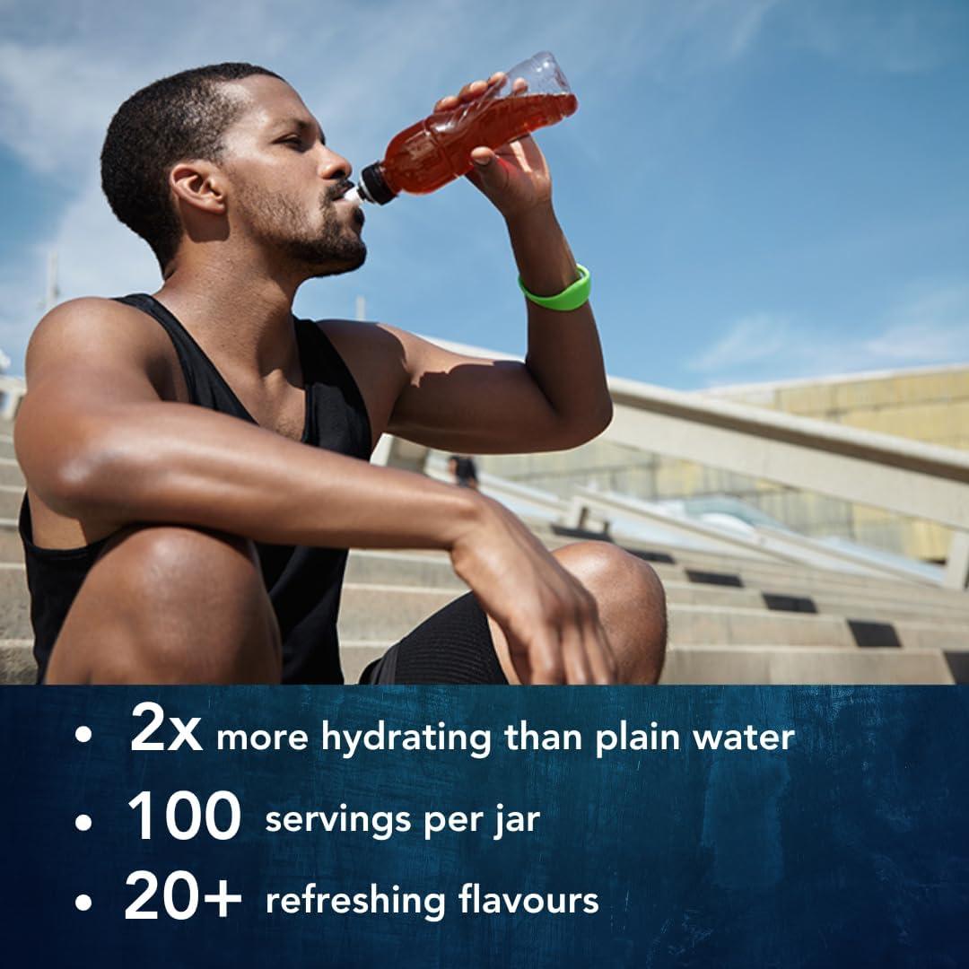 image:imageBoisson nergtique Hydratation Instantane Entranement pour Hommes et Femmes Poudre dlectrolytes Vitamine C Probiotiques Paquet de 1 kg BosberryCola