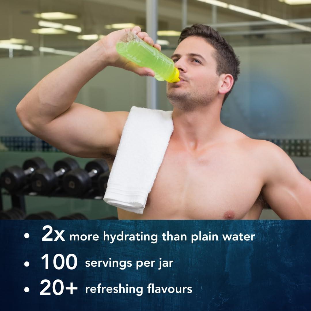 image:imageBoisson nergtique Hydratation Instantane Entranement pour Hommes et Femmes Poudre dlectrolytes Vitamine C Probiotiques Paquet de 1 kg BosberryPina Colada