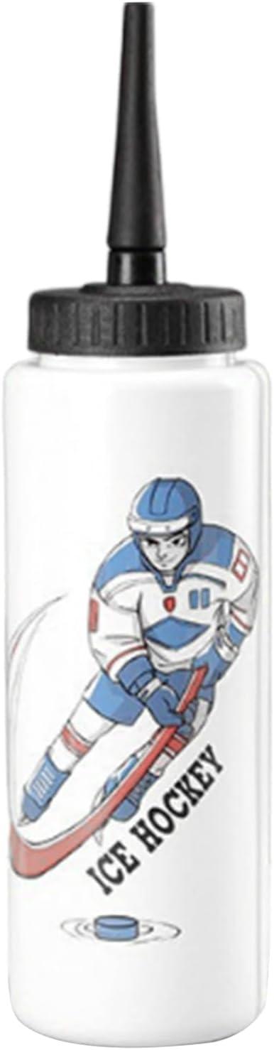 image:imageBouteille deau de hockey Bouteille deau de sport pointe allonge de grande capacit de 1 L de football pour garons quipement de sport pointe tendue pour la randonne le fitnesBlanc 1