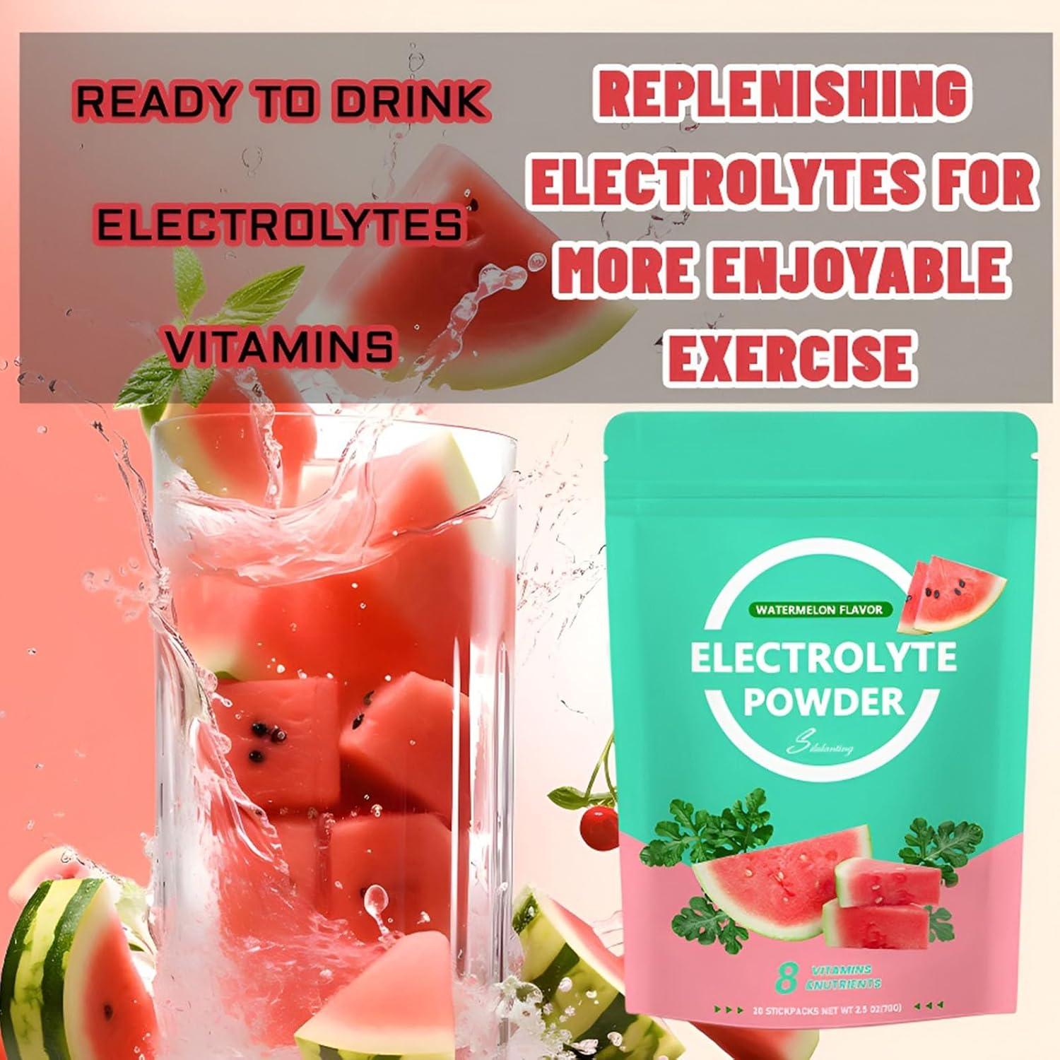 image:imagePoudre Dlectrolytes La Pastque Complment nergtique For Une Hydratation Rapide2PC